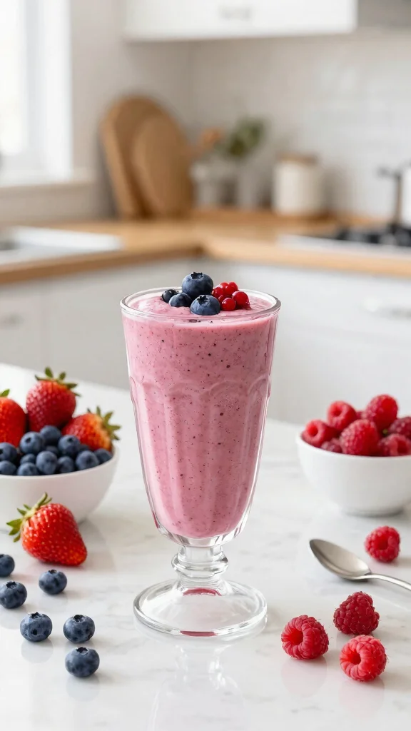 Juicer Recipes: 15 Fresh Ideas for Easy Homemade Drinks - 9. Berry Blast Smoothie 1