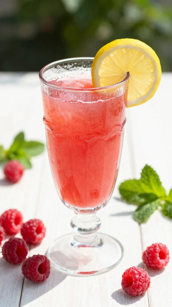 Red Juice Recipes: 13 Vibrant Ideas for Fresh and Healthy Drinks - 10. Raspberry Mint Delight 1
