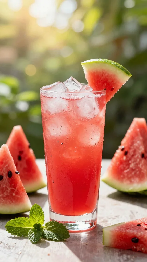 Red Juice Recipes: 13 Vibrant Ideas for Fresh and Healthy Drinks - 4. Watermelon Refresh 1